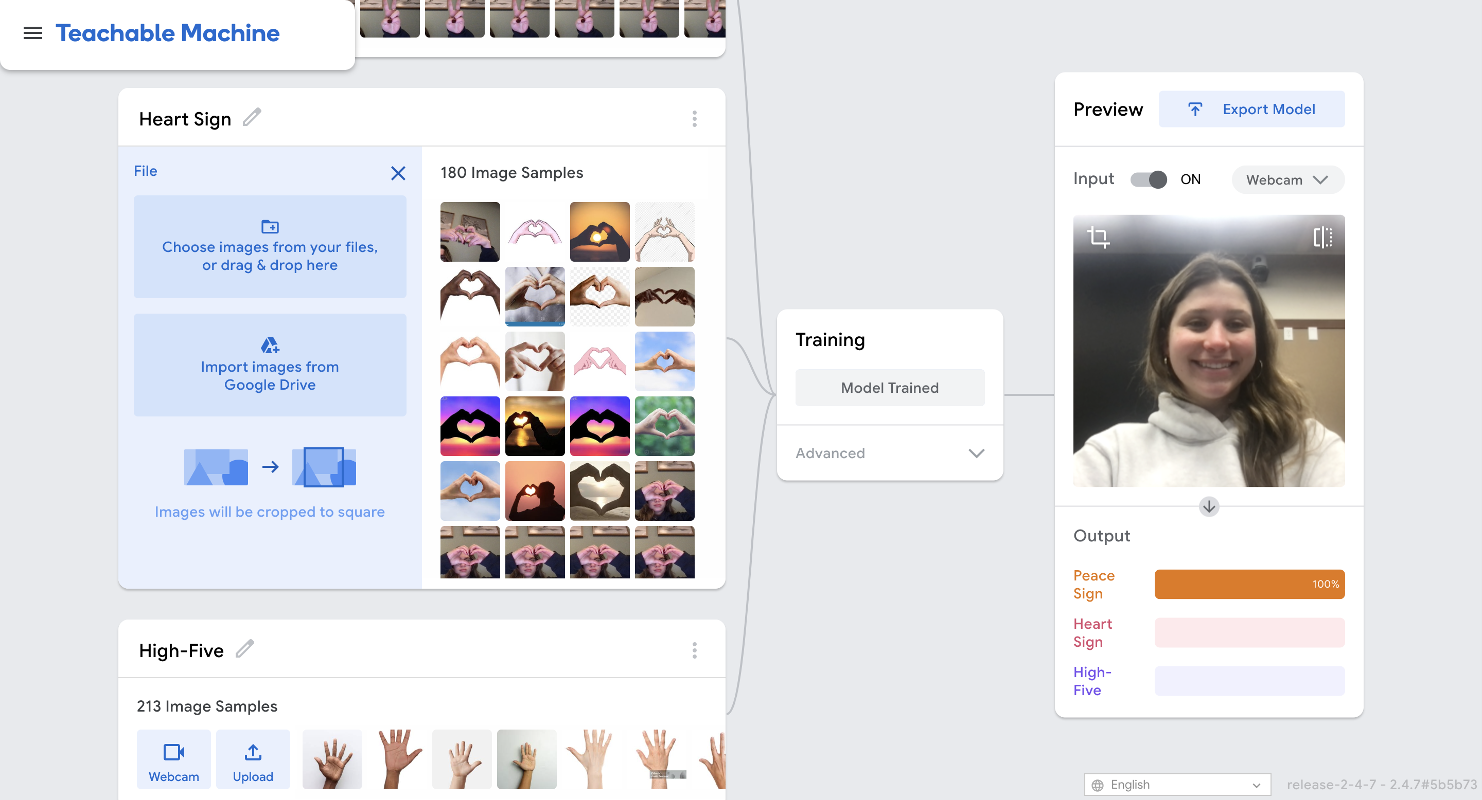 Machine Learning Experiment